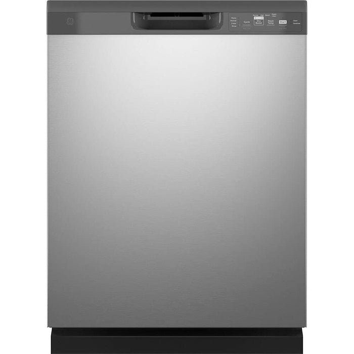 GE GDF535PSRSS 24 in Built in Dishwasher with Front Controls, Stainless Steel