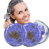 HZYPPDIAN 2Pcs Shampoo Bar for Gray Hair, Shampoo Bar for Grey Hair, Shampoo Bars For Thinning Hair, For Men & Women