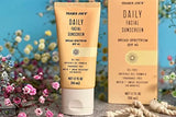 Trader Joe’s Daily Facial Sunscreen Broad Spectrum SPF 40 Oil Free Invisible Gel Formula Fragrance Free Water Sweat Resistant, 1.70 Fl Oz (Pack of 1)