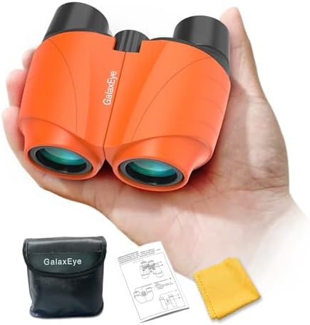 Binoculars for Adults and Kids 12x25 GalaxEye Compact Binoculars Featuring High Definition Large Field of View and Easy Focus Ideal for Hunting Bird Watching Stargazing Travel and Cruise
