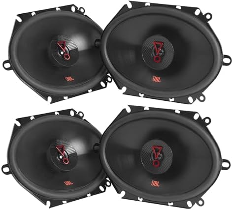 JBL STAGE3 2-Pairs of Stage3 8627AM 5x7 2-Way Coaxial Speakers