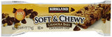 Kirkland Signature Soft and Chewy Granola Bars, Chocolate Chip, 51 Ounce / 60 bars