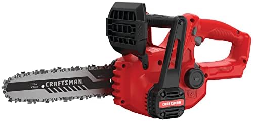 CRAFTSMAN V20 Mini Chainsaw, Cordless, 10 inch, Bare Tool Only (CMCCS610B)