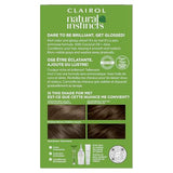 Clairol Natural Instincts Demi-Permanent Hair Dye, 5A Medium Cool Brown Hair Color, Pack of 3