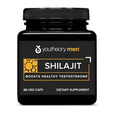 YouTheory Men's Shilajit, Pure Himalayan Superfood, 60 Capsules