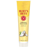 Burt's Bees Softening Foot Cream with Coconut Oil and Soap Bark, 4.3 Ounces, Pack of 3