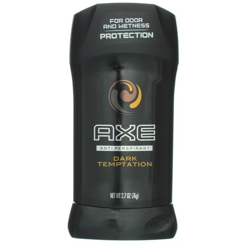 Axe All-Day Dry Antiperspirant Deodorant Stick, Dark Temptation, 2.7 oz (Pack of 4)