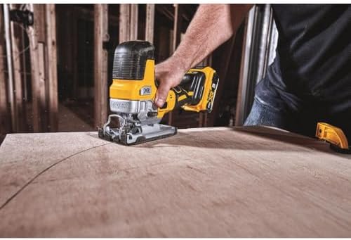 DEWALT 20V MAX Jig Saw, Cordless, Barrel Grip, 3,200 Blade Speed, Bare Tool Only (DCS335B)