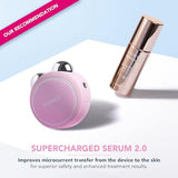 FOREO BEAR Mini Microcurrent Facial Device Face Sculpting Tool Instant Face Lift Firm & Contour Reduce Double Chin Non-Invasive Increases Absorption of Facial Skin Care Products