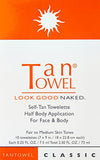 Tan Towel Self Tan Towelette Wipe Medium Deep Classic 10 Count