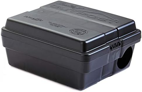 Bait Station - Set of 6 Outpost Rat Bait Stations, Complete Rodent Control Solution