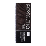 Clairol Nice'n Easy Perfect 10 Permanent Hair Dye, 3 Darkest Brown Hair Color, Pack of 2