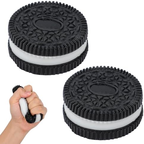 2Pcs Stress Relief Toy,Silicone Stress Relief Toy,Stress Relieving Fur Ball,Ultra-Soft Decompression Venting Toy, Perfect for Stress and Anxiety Relaxing Toy (Balck)