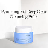 Pyunkang Yul [PKY] Deep Clear Cleansing Balm, All in One Facial Cleanser for Heavy Makeup Removal, Moisturized Finish with Plant Based Oil, Korean Skincare (3.38 Fl.Oz, 100ml)