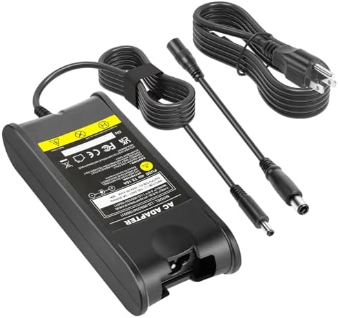 65W AC Power Charger Adapter for Dell HA65NS1-00 LA65NS0-00 HA65NS5-00 HA65NS5-XX 09RN2C PA-12 PA-2E Supply Cord (7.4mm and 4.5mm)