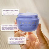 TATCHA The Dewy Skin Cream | Rich Face Cream to Hydrate, Plump and Protect Dry and Combo Skin | 10 ml / 0.34 oz