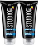 L'Oreal Paris Studio Line Clear Minded Clean Gel - Strong Hold 6.8 fl; oz. - Pack of 2