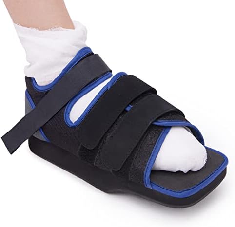 GHORTHOUD Post-op Shoes for Broken Toe Medical Orthopedic Foot Brace Off-loading Healing shoe for Foot Surgery (Small)