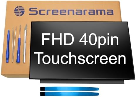 SCREENARAMA New Screen Replacement for Lenovo IdeaPad 5-15ITL05 Type 82FG, OnCell Touch, FHD 1920x1080, IPS, Matte, LCD LED Display with Tools