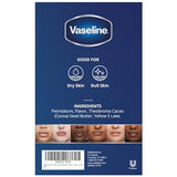 Vaseline Lip Therapy Cocoa Butter Mini, White Petrolatum, Advanced Moisturizer, Relieves Dull and Dry Skin, Mini Vaseline Petroleum Jelly, Soft & Smooth Vaseline Lips (Pack of 6-0.25 Oz Ea)