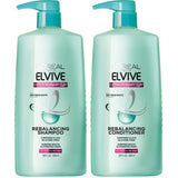 L'Oreal Paris Elvive Extraordinary Clay Rebalancing Shampoo and Conditioner Set (Set of 2)