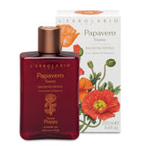 L'Erbolario Sweet Poppy Shower Gel - Nourishes, Moisturizes And Protects The Skin - Refreshing Bath And Shower Foam Provides Gently Effective Cleansing - Softening And Toning Properties - 8.4 Oz