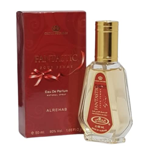 Al Rehab Fantastic Eau de Parfum Spray for Women, 1.7 Ounce