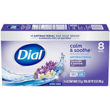 Dial Complete Antibacterial Deodorant Bar Soap, Lavender & Twilight Jasmine Scent, 4 oz, 8 Bars (Pack of 4)