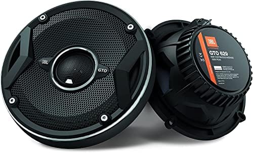 JBL GTO629 6.5/'' GTO 2-Way 360 Watts MAX Power Grand Touring Series Coaxial Car Audio Speakers Bundled with Alphasonik, GTO629+Alpha