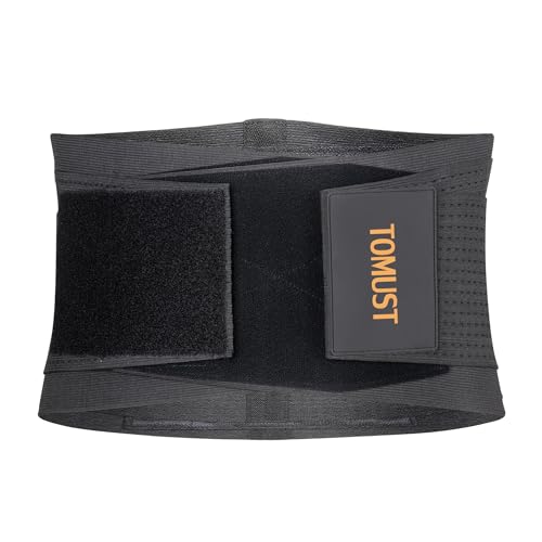 Back Brace - Breathable Waist Belt Lumbar Support for Lower Back Pain Relief, Recovery, Sciatica, Scoliosis, Herniated Disc, Lifting, With Dual Adjustable Straps for Men/Women, L