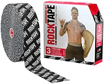 Rocktape Uncut Bulk Kinesiology Tape, Continuous Roll (Packaging May Vary)