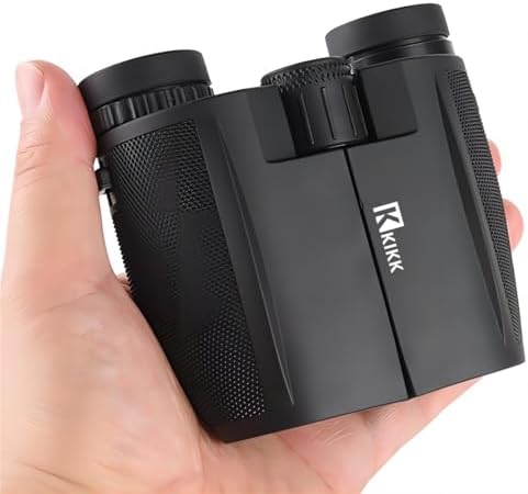 12x25 Binoculars for Adults and Kids High Powered, Mini Compact and Lightweight Large View Binocular for Bird Watching, Hunting, Theater, Concerts and Outdoor Sport Games