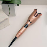 CHI Spin N Curl Special Edition Rose Gold Hair Curler 1". Ideal for Shoulder-Length Hair between 6-16” inches.