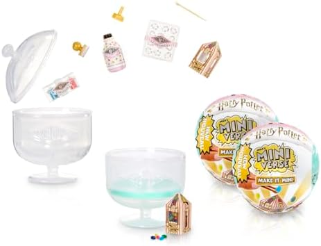 MGA's Miniverse Make It Mini Honeydukes Harry Potter (2 Pack) Mini Collectibles, Mystery Blind Packaging, DIY, Resin Play, Replica Food, NOT Edible, Collectors, 8+