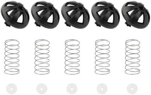 Coffee Machine Brew Basket Bottom Spring Loaded Stopper Kits Replacement Brew Basket For Hamilton Beach Coffee Makers -Fit Models 990117900 990237500 (5 Pcs)