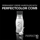 Clairol Nice'n Easy Perfect 10 Permanent Hair Dye, 6R Light Auburn Hair Color, Pack of 2