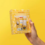 Burt's Bees Mothers Day Gifts for Mom, Timeless Minis Gifts Set, 6 Products - Original Beeswax Lip Balm, Coconut Foot Cream, Milk Honey Body Lotion, Deep Cleansing Cream, Res-Q Ointment & Hand Salve