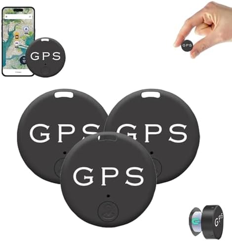Promax Easyfind Mini Magnetic GPS Tracker,Easyfind Mini Magnetic GPS Tracker,GPS Tracker Strong Magnetic Car Vehicle Tracking Anti-Lost,GPS Tracker for Car Hidden, GPS Tracking Device(3PCS)