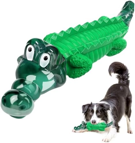Dog Chew Toys for Aggressive Chewers - Indestructible Dog Toy to Reduce Pet Anxiety and Boredom for Small, Medium, Large Breed