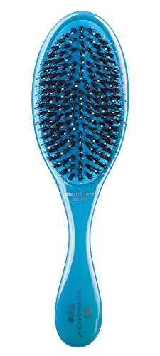Olivia Garden OG Brush Styler, To Smooth and add Shine, All hair Types, removable cushion for easy cleaning, scalp hugging for scalp massage, gentle, for wet or dry hair, for women, men and children