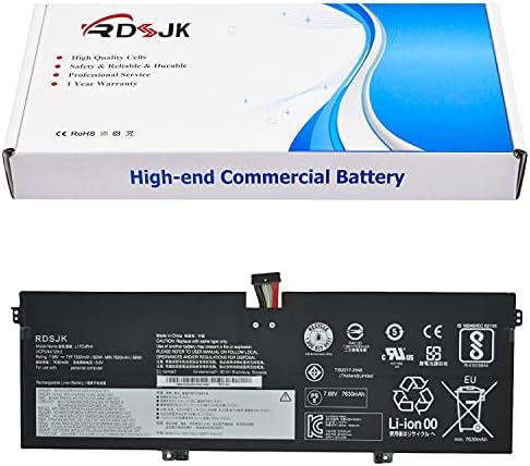 L17C4PH1 L17M4PH1 L17M4PH2 L17L4PH2 Laptop Battery for Lenovo Yoga 7 Pro Pro-13IKB C930 C930-13 C930-13IK C930-13IKB C930-131KB C930-13IKB 81C4 Series 5B10Q82425 5B10Q82426 5B10Q82427 7.68V 60Wh