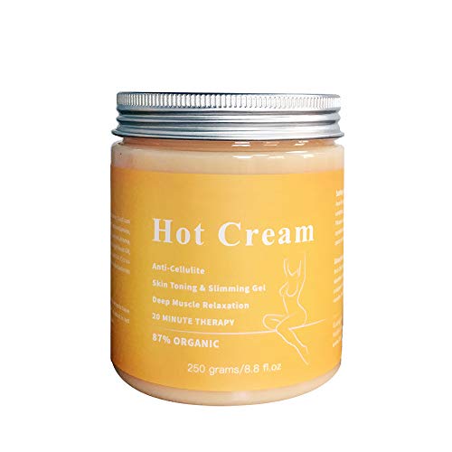 UNOISETION Hot Massage Cream - Anti-Cellulite Hot Cream Deep Muscle Relaxation Body Cream for Sore Muscles - Skin Toning Body Slimming Skin Tightening Cream, 8.8 Ounce