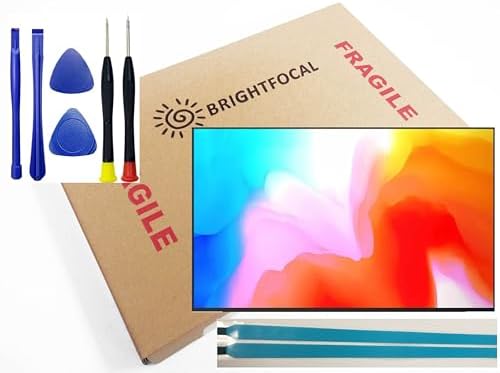 BRIGHTFOCAL New Screen Replacement for DELL DPN PXGVC 0PXGVC OPXGVC Grade A+ FHD 30pin IPS 15.6 Slim 1920 x 1080 Slim Matte LED LCD Display with Tape and Tool