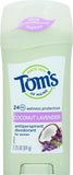 Tom's of Maine Antiperspirant Deodorant for Women, Coconut Lavender, 2.25 oz.