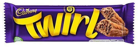 Cadbury Twirl | Total 18 bars of British Chocolate Candy - Cadbury Twirl