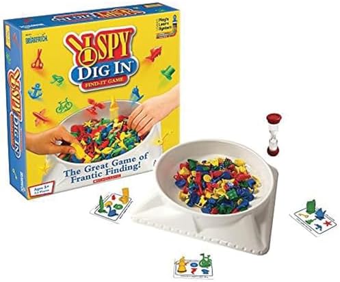 Briarpatch I SPY Dig In Game, Based On Search and Find Books, Preschool Learning For Kids