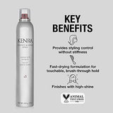 Kenra Perfect Medium Spray 13 80% | Provides Styling Control Without Stiffness | Medium Hold | Fast-Drying Formulation | High Shine Finish | All Hair Types | 10 oz