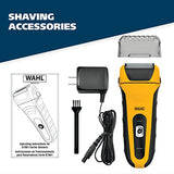 Wahl Waterproof Rechargeable Electric Shaver with Precision Trimmer for Men's Beard Shaving and Grooming, Long Run Time and Quick Charge - Model 7061-100