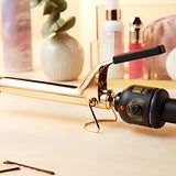 HOT TOOLS Pro Artist 24K Gold Curling Iron | Long Lasting, Defined Curls (3/4 in)