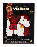 Walker’s Pure Butter Mini Scottie Dog Shaped Shortbread - 51-Count Carton - Authentic Shortbread Cookies from Scotland